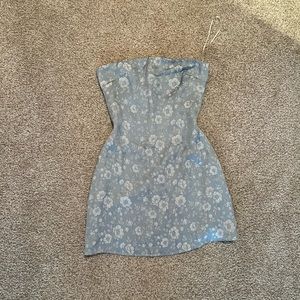 Strapless Mini Dress